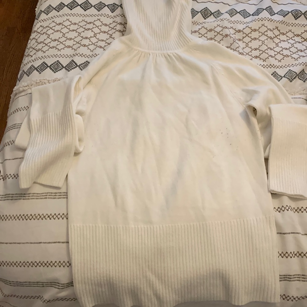 White turtleneck